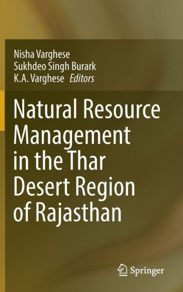 Natural Resource Management the Thar Desert Region of Rajasthan