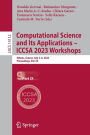 Computational Science and Its Applications - ICCSA 2023 Workshops: Athens, Greece, July 3-6, 2023, Proceedings, Part IX