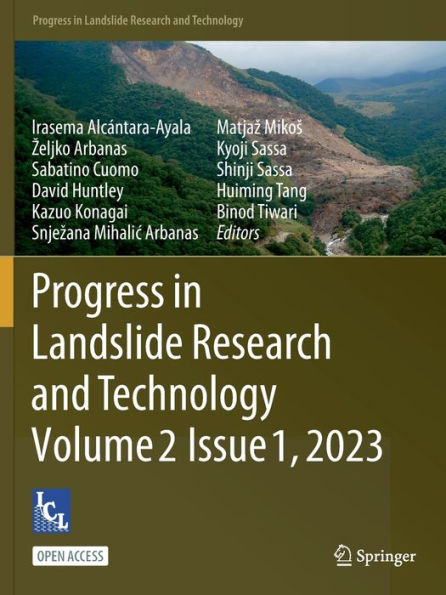 Progress Landslide Research and Technology, Volume 2 Issue 1, 2023