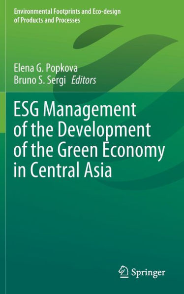 ESG Management of the Development Green Economy Central Asia
