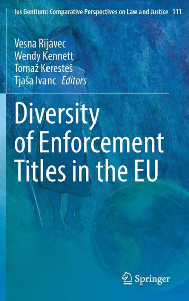 Diversity of Enforcement Titles the EU