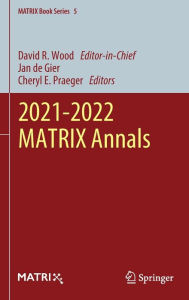 Title: 2021-2022 MATRIX Annals, Author: David R. Wood