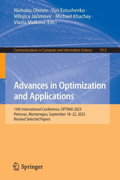 Advances Optimization and Applications: 14th International Conference, OPTIMA 2023, Petrovac, Montenegro, September 18-22, Revised Selected Papers