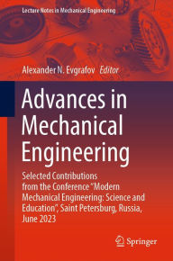 Title: Advances in Mechanical Engineering: Selected Contributions from the Conference 