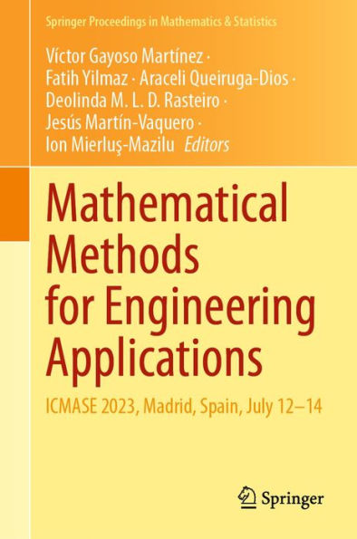 Mathematical Methods for Engineering Applications: ICMASE 2023, Madrid, Spain, July 12-14