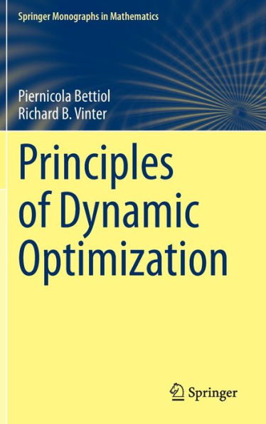 Principles of Dynamic Optimization