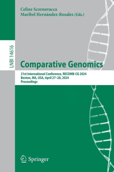 Comparative Genomics: 21st International Conference, RECOMB-CG 2024, Boston, MA, USA, April 27-28, Proceedings