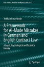 A Framework for AI-Made Mistakes in German and English Contract Law: A Legal, Psychological and Technical Inquiry