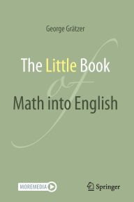 Title: The Little Book of Math into English, Author: George Grätzer