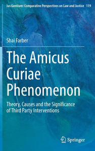 Title: The Amicus Curiae Phenomenon: Theory, Causes and the Significance of Third Party Interventions, Author: Shai Farber