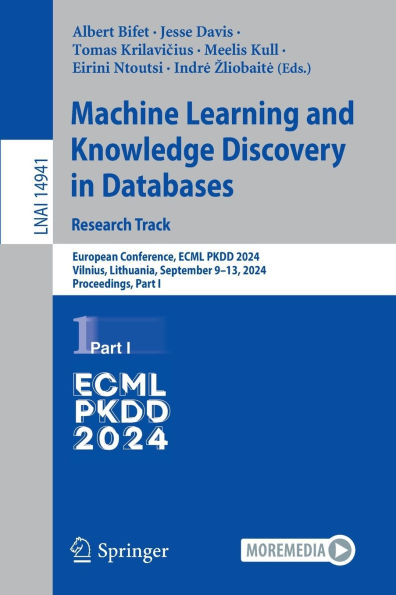 Machine Learning and Knowledge Discovery Databases. Research Track: European Conference, ECML PKDD 2024, Vilnius, Lithuania, September 9-13, Proceedings