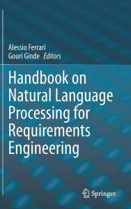Title: Handbook on Natural Language Processing for Requirements Engineering, Author: Alessio Ferrari