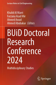 Title: BUiD Doctoral Research Conference 2024: Multidisciplinary Studies, Author: Khalid Al Marri
