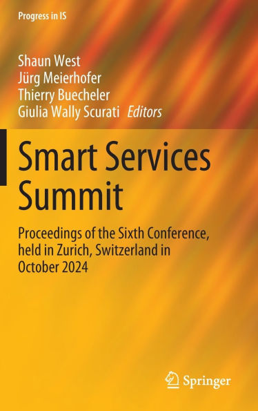 Smart Services Summit: Proceedings of the Sixth Conference, held Zurich, Switzerland October 2024