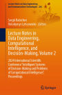 Lecture Notes in Data Engineering, Computational Intelligence, and Decision-Making, Volume 2: 2024 International Scientific Conference Intelligent Systems of Decision-Making and Problems of Computational Intelligence, Proceedings