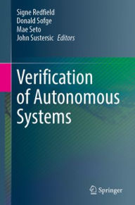 Title: Verification of Autonomous Systems, Author: Signe Redfield