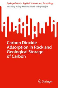 Title: Carbon Dioxide Adsorption in Rock and Geological Storage of Carbon, Author: Jinsheng Wang