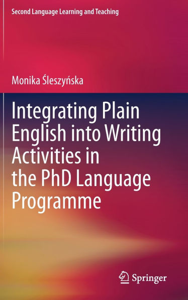 Integrating Plain English into Writing Activities in the PhD Language Programme
