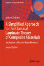 A Simplified Approach to the Classical Laminate Theory of Composite Materials: Application of Bar and Beam Elements