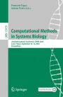 Computational Methods in Systems Biology: 23rd International Conference, CMSB 2025, Lyon, France, September 10-12, 2025, Proceedings