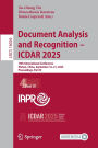 Document Analysis and Recognition - ICDAR 2025: 19th International Conference, Wuhan, China, September 16-21, 2025, Proceedings, Part IV