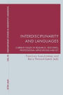 Interdisciplinarity and Languages: Current Issues in Research, Teaching, Professional Applications and ICT