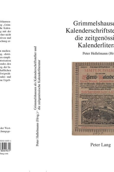 Grimmelshausen als Kalenderschriftsteller und die zeitgenoessische Kalenderliteratur