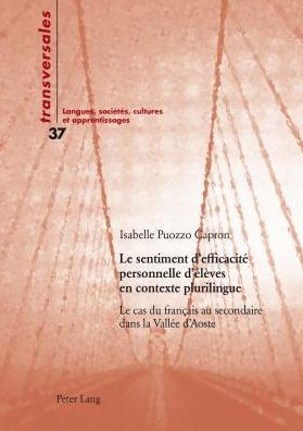 Le sentiment d'efficacité personnelle d'élèves en contexte plurilingue: Le cas du français au secondaire dans la Vallée d'Aoste