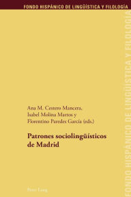 Title: Patrones sociolingueísticos de Madrid, Author: Florentino Paredes García