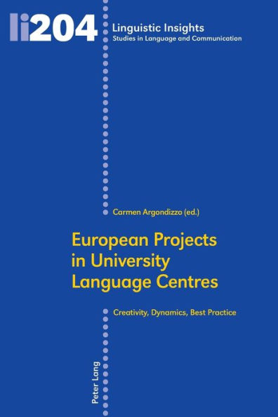 European Projects in University Language Centres: Creativity, Dynamics, Best Practice