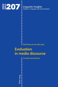 Title: Evaluation in media discourse: European perspectives, Author: Ruth Breeze