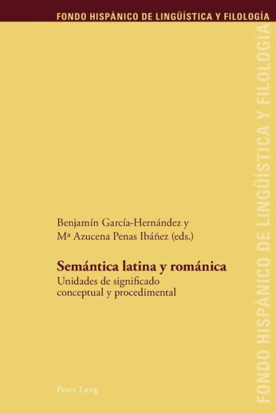 Semántica latina y románica: Unidades de significado conceptual y procedimental