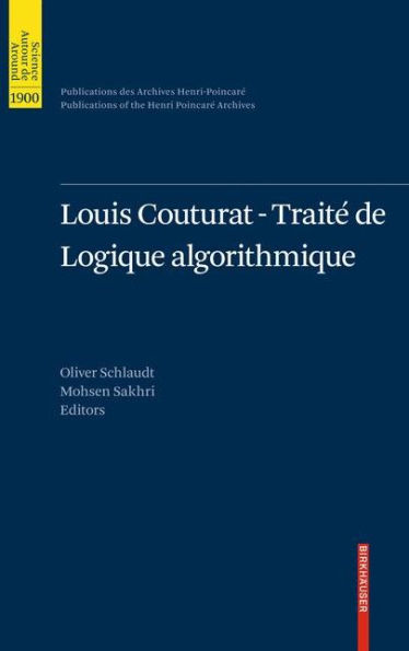 Louis Couturat -Traité de Logique algorithmique