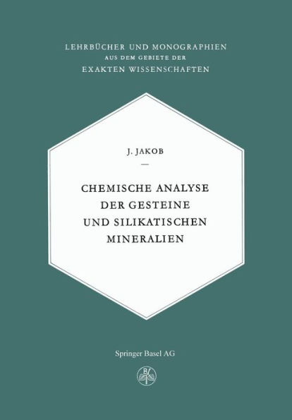 Chemische Analyse der Gesteine und Silikatischen Mineralien