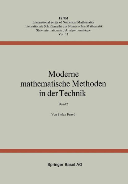 Moderne Mathematische Methoden in der Technik: Band 2