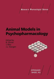 Title: Animal Models in Psychopharmacology, Author: Olivier