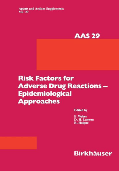 Risk Factors for Adverse Drug Reactions - Epidemiological Approaches