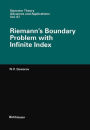 Riemann's Boundary Problem with Infinite Index