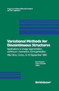 Title: Variational Methods for Discontinuous Structures: Applications to image segmentation, continuum mechanics, homogenization Villa Olmo, Como, 8-10 September 1994, Author: Raul Serapioni