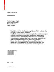 Title: Einfach Bauen II: Erkenntnisse, Author: Anne Niemann