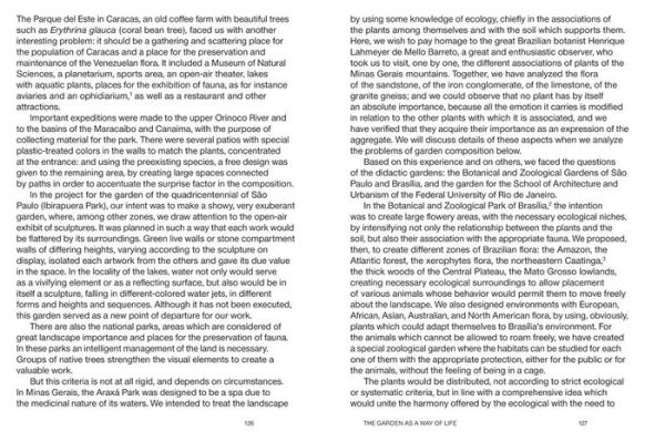 Roberto Burle Marx Lectures: Landscape as Art and Urbanism