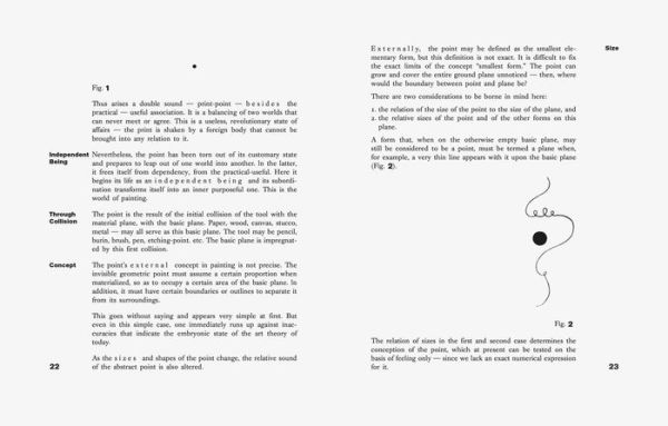 Wassily Kandinsky: Point and Line to Plane: Bauhausbücher 9