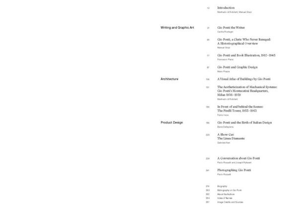 More Than One: Gio Ponti: Critic, Editor, Graphic Artist, Architect, Product Designer