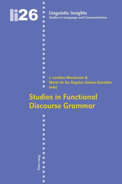 Studies in Functional Discourse Grammar