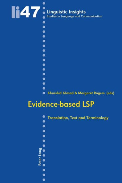 Evidence-based LSP: Translation, Text and Terminology