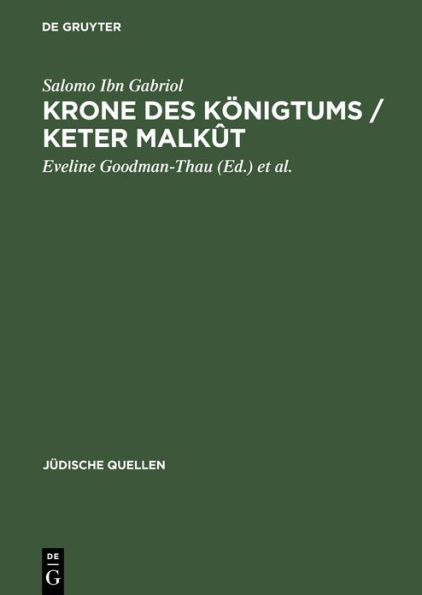 Krone des Königtums / Keter malkût