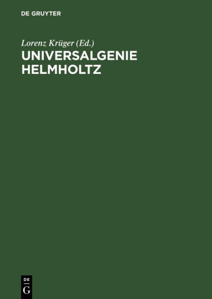 Universalgenie Helmholtz: Rückblick nach 100 Jahren