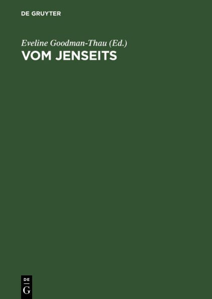 Vom Jenseits: Jüdisches Denken in der europäischen Geistesgeschichte / Edition 1