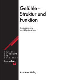 Title: Gefühle - Struktur und Funktion, Author: Hilge Landweer
