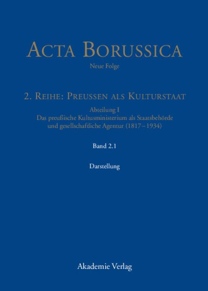 Das Kultusministerium auf seinen Wirkungsfeldern Schule, Wissenschaft, Kirchen, Künste und Medizinalwesen - Darstellung